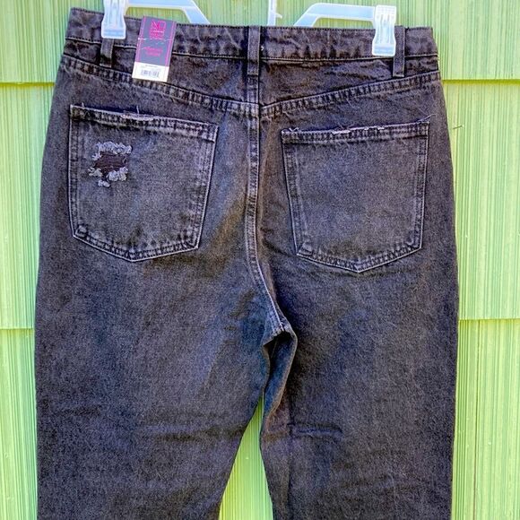 WOMEN’S Juniors Straight Super High-Rise 90's Jeans Pants 2-Pack Size 15 - Picture 6 of 12